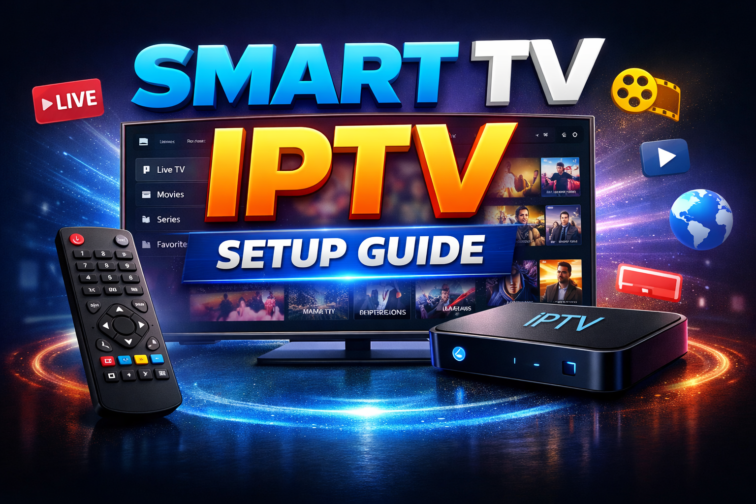 How to Install IPTV on Smart TV (Samsung, LG & Android TV)